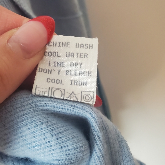 Athletic Baby Blue Sweatshirt - Picture 12 of 17